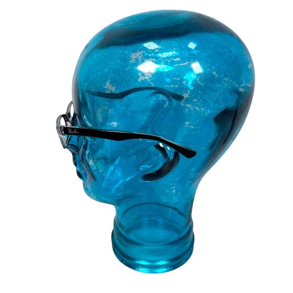 Ray Ban RB1533 Eyeglass Frame Kids Adults Black Clear Full Rim Plastic 47-16-130 - Picture 3 of 11